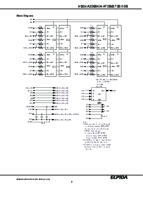 浏览型号HB54A2568KN的Datasheet PDF文件第9页