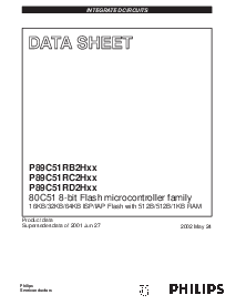 浏览型号P89C51RD2HBBD的Datasheet PDF文件第1页