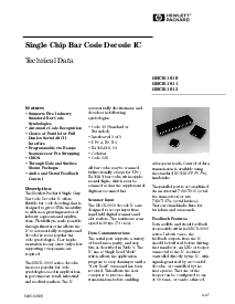 浏览型号HBCR-1611的Datasheet PDF文件第1页