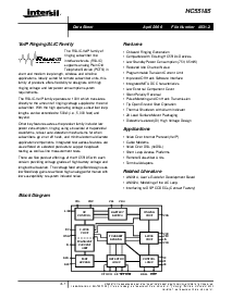 浏览型号HC55185AIM的Datasheet PDF文件第1页