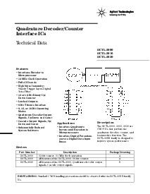 浏览型号HCTL2016的Datasheet PDF文件第1页