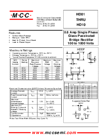 浏览型号HD01的Datasheet PDF文件第1页