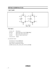 浏览型号HD74ACT112的Datasheet PDF文件第2页