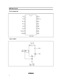 浏览型号HD74AC123A的Datasheet PDF文件第2页