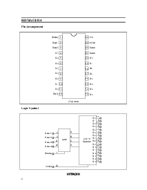 浏览型号HD74AC4514的Datasheet PDF文件第2页