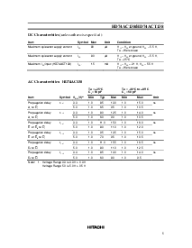 浏览型号HD74ACT138的Datasheet PDF文件第5页