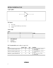 浏览型号HD74ACT125的Datasheet PDF文件第2页