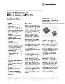 浏览型号HDMP-1646A的Datasheet PDF文件第1页