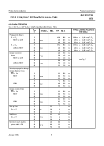 浏览型号HEF40373BT的Datasheet PDF文件第6页