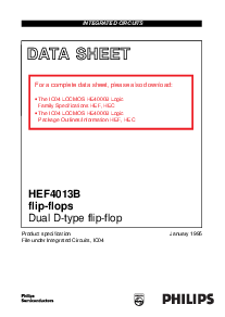 浏览型号HEF4013BD的Datasheet PDF文件第1页