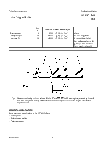 浏览型号HEF40174B的Datasheet PDF文件第5页