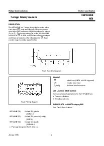浏览型号HEF4024BF的Datasheet PDF文件第2页