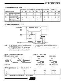 浏览型号AT49HF010-45PI的Datasheet PDF文件第5页