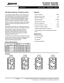 浏览型号HFA3127B的Datasheet PDF文件第1页