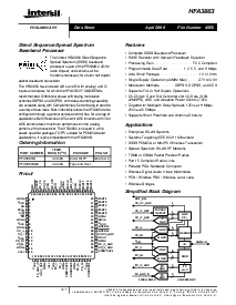 浏览型号HFA3863IN的Datasheet PDF文件第1页