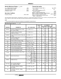 浏览型号HFA3102的Datasheet PDF文件第2页