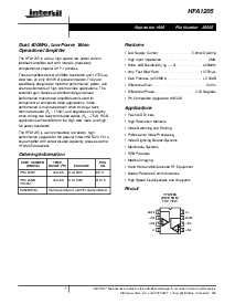 浏览型号HFA1205IB的Datasheet PDF文件第1页