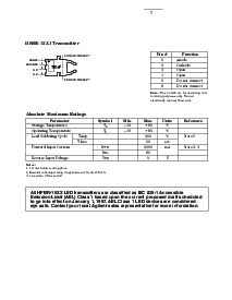 浏览型号HFBR-2531的Datasheet PDF文件第7页