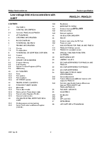浏览型号P80CL51HFH的Datasheet PDF文件第2页