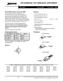 浏览型号HGTP3N60A4的Datasheet PDF文件第1页
