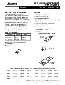 浏览型号HGTG12N60A4的Datasheet PDF文件第1页