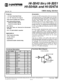 浏览型号HI1-5040-2的Datasheet PDF文件第1页