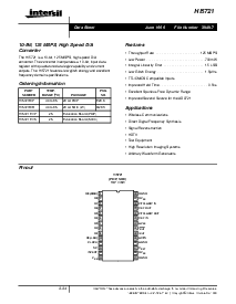浏览型号HI5721BIB的Datasheet PDF文件第1页