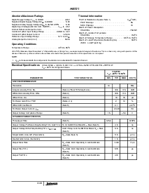 浏览型号HI5721BIB的Datasheet PDF文件第3页