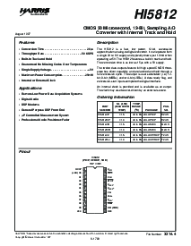 浏览型号HI5812JIB的Datasheet PDF文件第1页