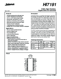 浏览型号HI7191IP的Datasheet PDF文件第1页