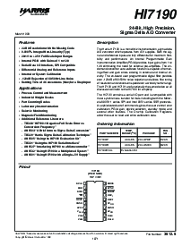 浏览型号HI7190IB的Datasheet PDF文件第1页