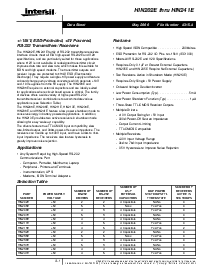 浏览型号HIN202ECBN的Datasheet PDF文件第1页