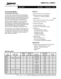 浏览型号HIN239CB的Datasheet PDF文件第1页