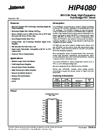浏览型号HIP4080IP的Datasheet PDF文件第1页