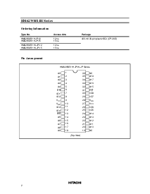 浏览型号HM62W8511HJP-15的Datasheet PDF文件第2页