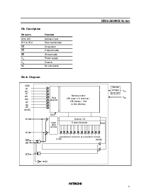 浏览型号HM624100HLJP-15的Datasheet PDF文件第3页