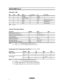 浏览型号HM624100HLJP-15的Datasheet PDF文件第4页