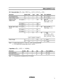 浏览型号HM624100HLJP-15的Datasheet PDF文件第5页