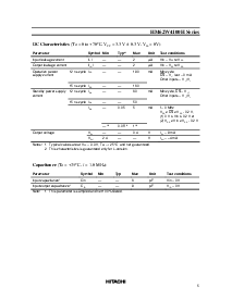 浏览型号HM62W4100HLJP-15的Datasheet PDF文件第5页