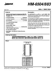 浏览型号HM1-6504/883的Datasheet PDF文件第1页