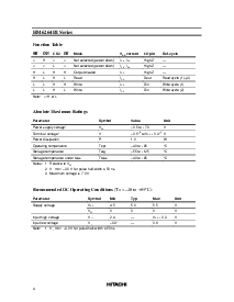 浏览型号HM6264BI的Datasheet PDF文件第4页