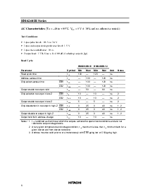 浏览型号HM6264BI的Datasheet PDF文件第6页