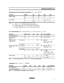 浏览型号HM6216255HTTI-15的Datasheet PDF文件第5页