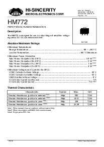 浏览型号HM772的Datasheet PDF文件第1页
