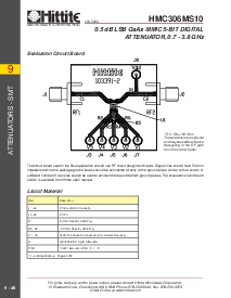 浏览型号HMC306MS10的Datasheet PDF文件第5页