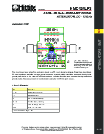 浏览型号HMC424LP3的Datasheet PDF文件第6页