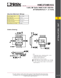 浏览型号HMC273MS10G的Datasheet PDF文件第4页