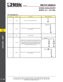 浏览型号HMC412MS8G的Datasheet PDF文件第5页