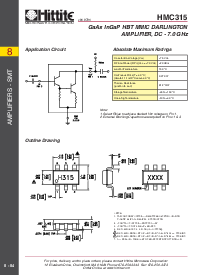 浏览型号HMC315的Datasheet PDF文件第5页