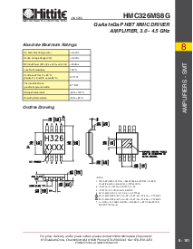 浏览型号HMC326MS8G的Datasheet PDF文件第4页